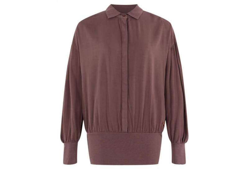 Moscow Design Hemdbluse Easton Bluse mit Kent Kragen u. elastischem Bund in versch. Farben von Moscow Design