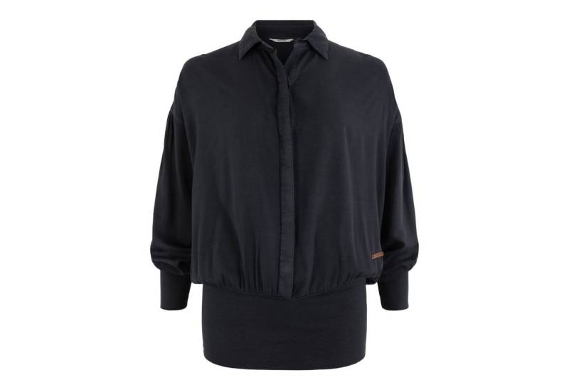 Moscow Design Hemdbluse Easton Bluse mit Kent Kragen u. elastischem Bund in versch. Farben von Moscow Design