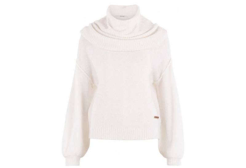 Moscow Design Strickpullover Kathinka Strickpullover mit Rollkragen in Wollweiß von Moscow Design