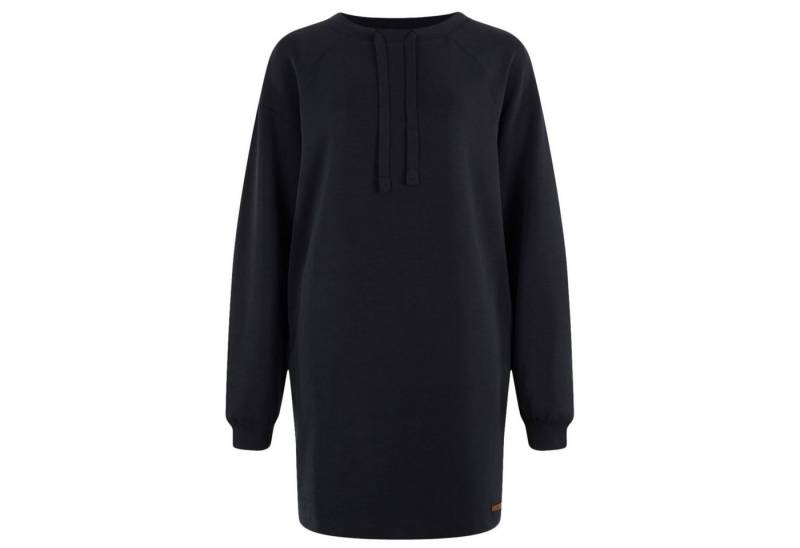 Moscow Design Sweatkleid Cote Sweatkleid mit Rundhalsausschnitt in Schwarz von Moscow Design