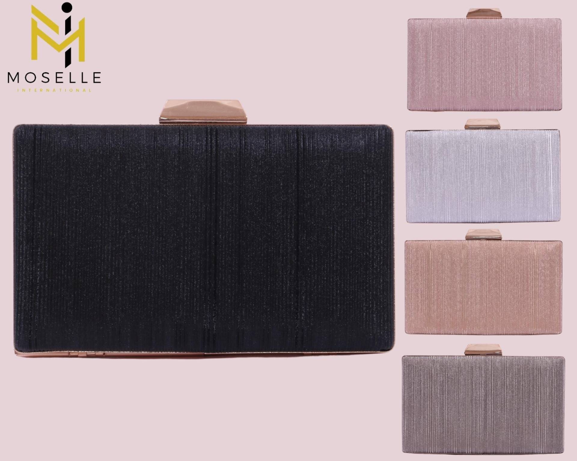 Moselle Beauty Accessories - Gefütterte Box-Clutch-Tasche Für Frauen- Leicht- Stilvoll- Klassisch- Elegant von MoselleVonDipali