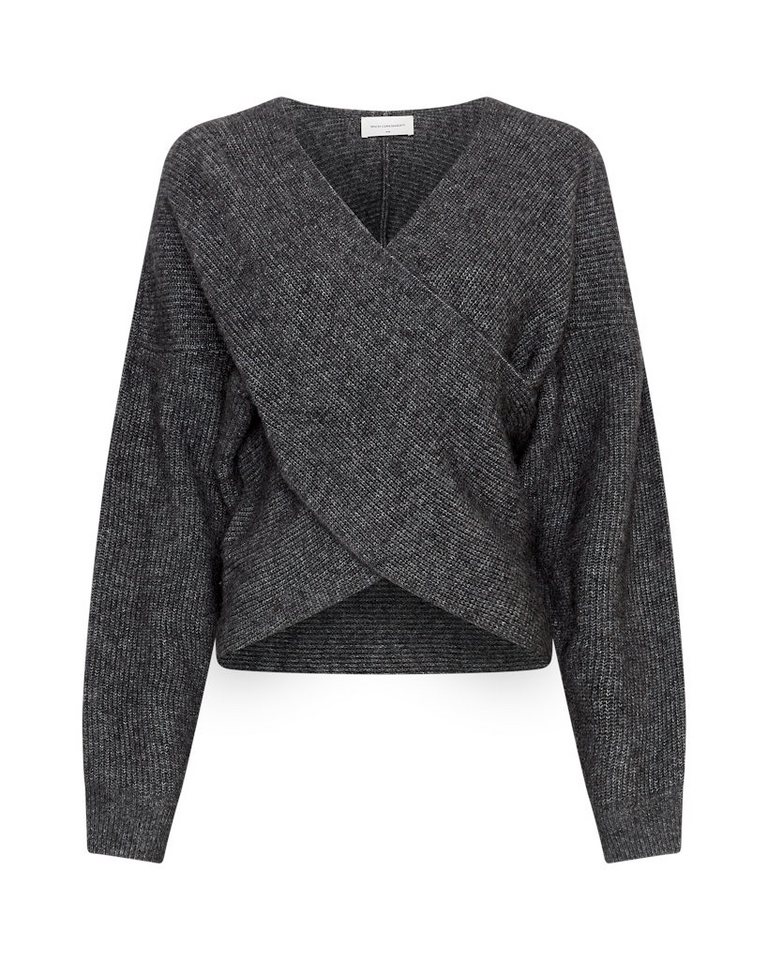 Moss Copenhagen Strickpullover MSCHZinelle Hope Wrap Pullover von Moss Copenhagen