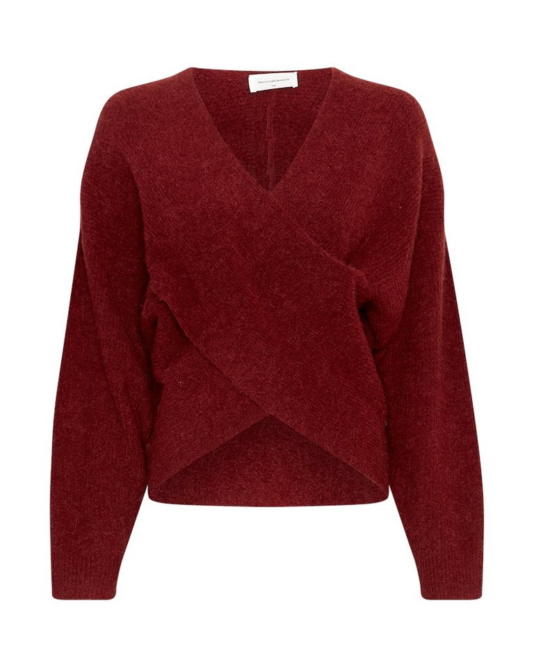 Moss Copenhagen Strickpullover MSCHZinelle Hope Wrap Pullover von Moss Copenhagen