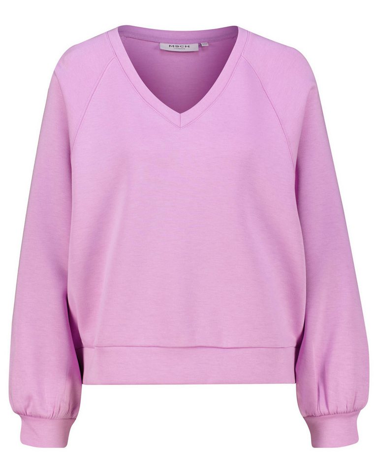 Moss Copenhagen Sweatshirt Damen Sweatshirt MSCHNELIMA IMA Q RAGLAN V (1-tlg) von Moss Copenhagen