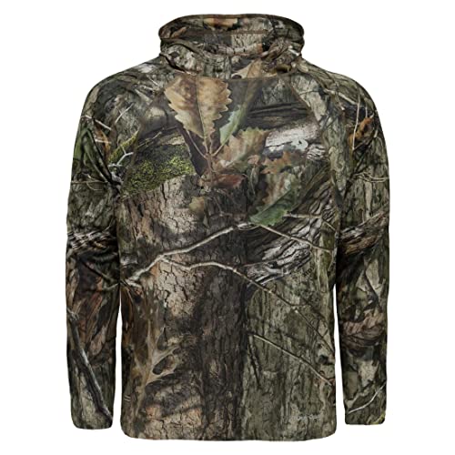 Mossy Oak Herren Mens Camo Hoodie Lightweight Hunting Shirts Hemd, Country DNA, XX-Large von Mossy Oak