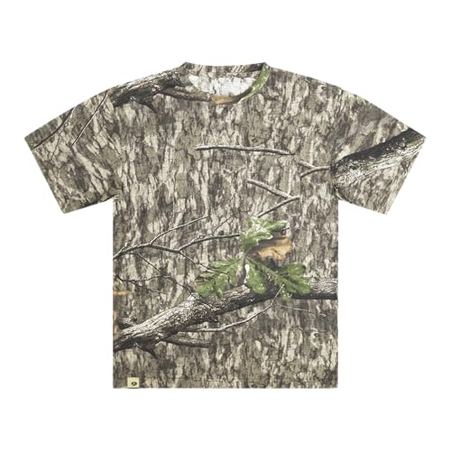 Mossy Oak Herren Standard Camo Jagdhemd Kurzarm Baumwolle Country Roots von Mossy Oak