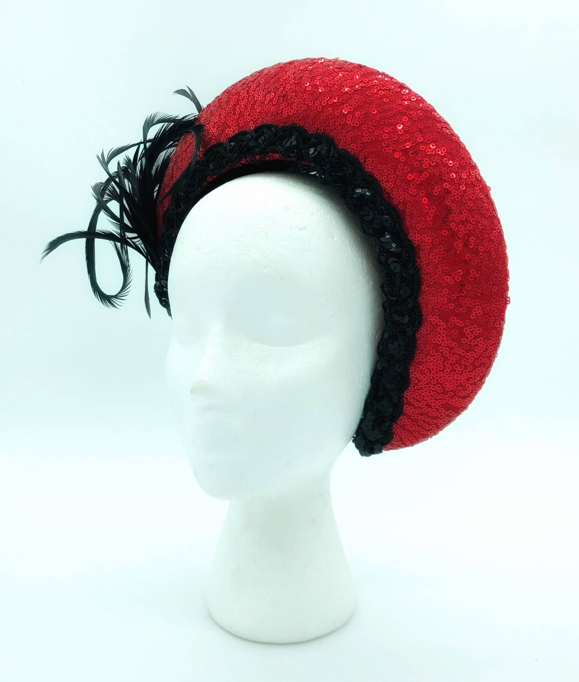 Rot Und Schwarz Funkeln Halo Krone von MostDarlingMillinery