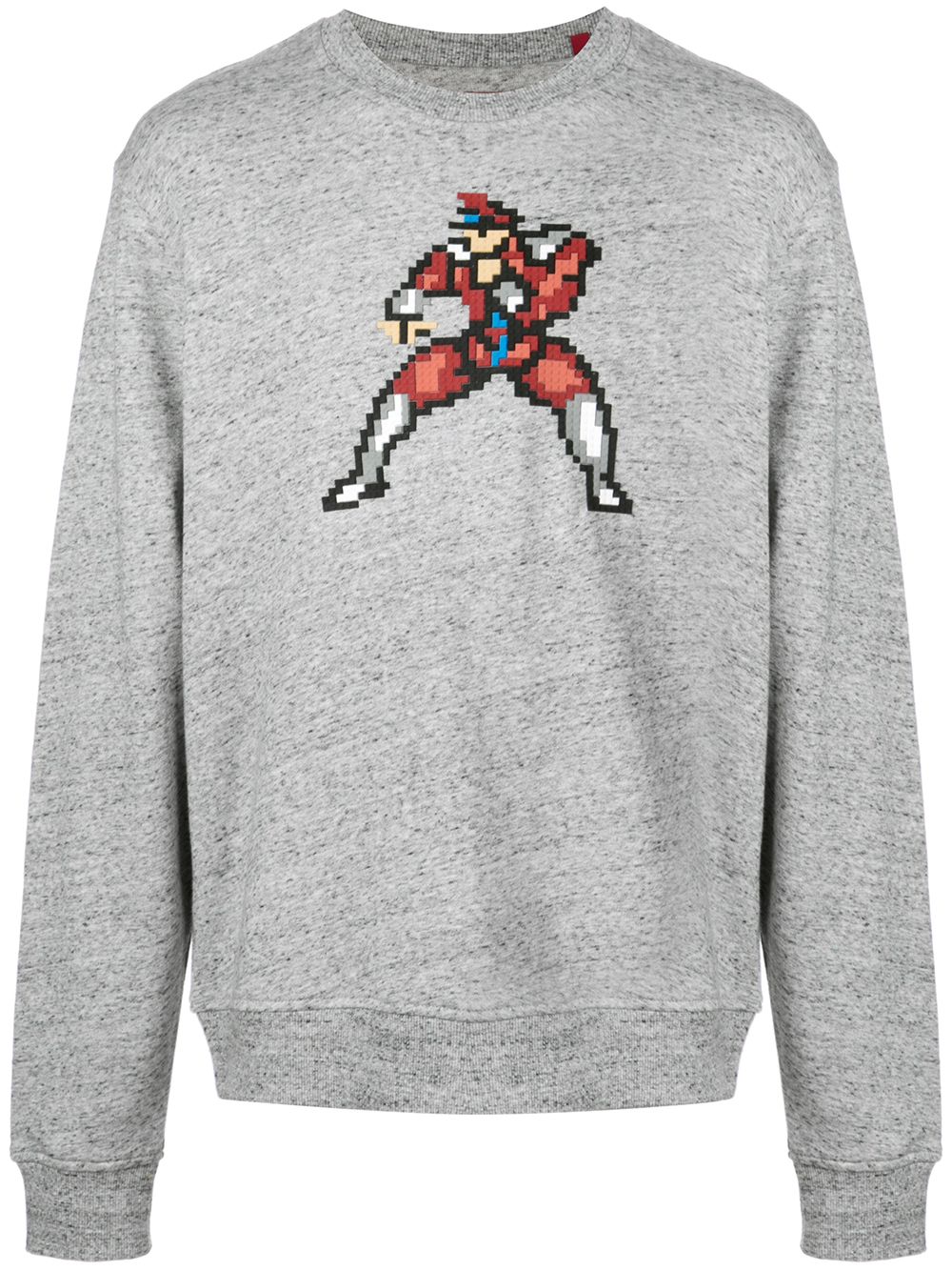 Mostly Heard Rarely Seen 8-Bit 'Captain Red' Sweatshirt - Grau von Mostly Heard Rarely Seen 8-Bit