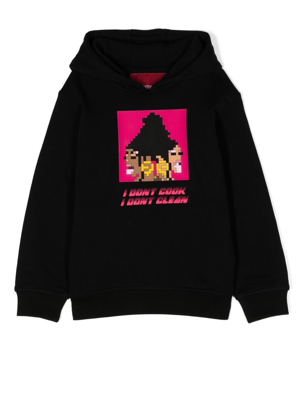 Mostly Heard Rarely Seen 8-Bit Hoodie mit "Cook & Clean"-Print - Schwarz von Mostly Heard Rarely Seen 8-Bit