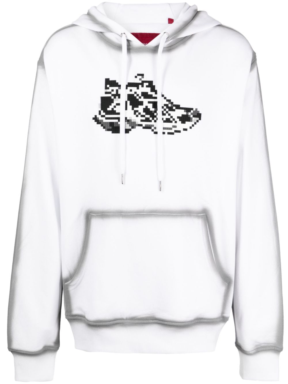 Mostly Heard Rarely Seen 8-Bit Hoodie mit Black Runner-Print - Weiß von Mostly Heard Rarely Seen 8-Bit