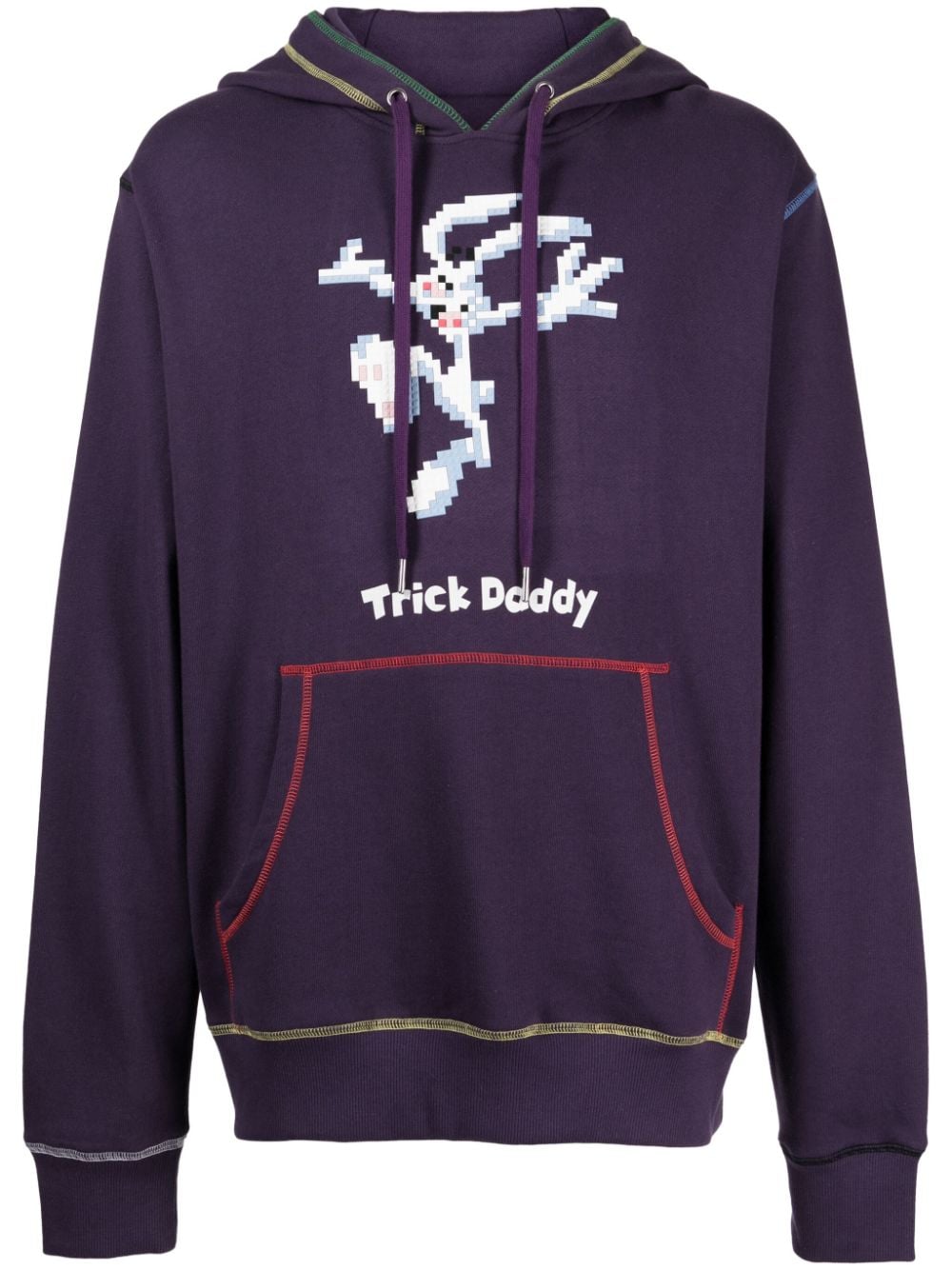 Mostly Heard Rarely Seen 8-Bit Hoodie mit Trick Daddy-Print - Violett von Mostly Heard Rarely Seen 8-Bit