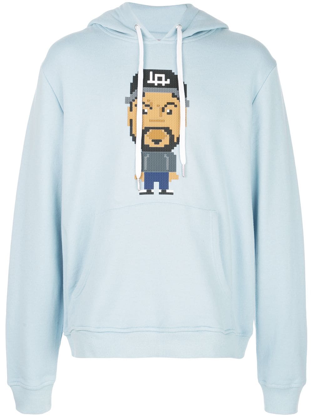 Mostly Heard Rarely Seen 8-Bit Kapuzenpullover mit Print - Blau von Mostly Heard Rarely Seen 8-Bit