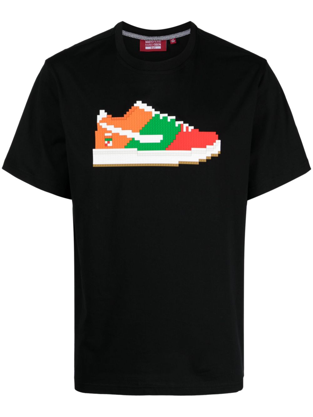 Mostly Heard Rarely Seen 8-Bit T-Shirt mit Convenience Sneakers-Print - Schwarz von Mostly Heard Rarely Seen 8-Bit