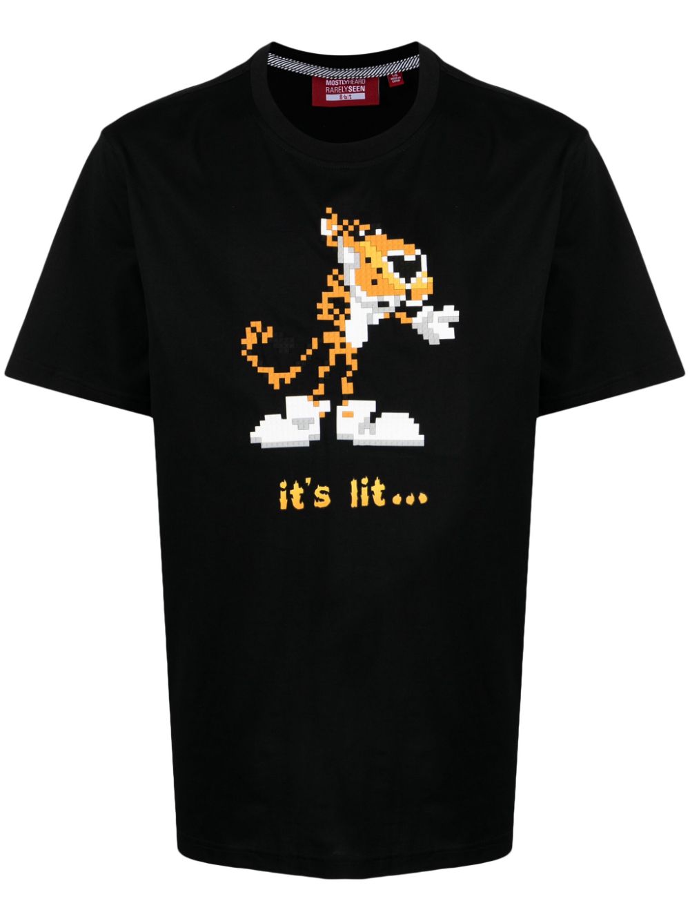 Mostly Heard Rarely Seen 8-Bit T-Shirt mit "It's Lit"-Print - Schwarz von Mostly Heard Rarely Seen 8-Bit