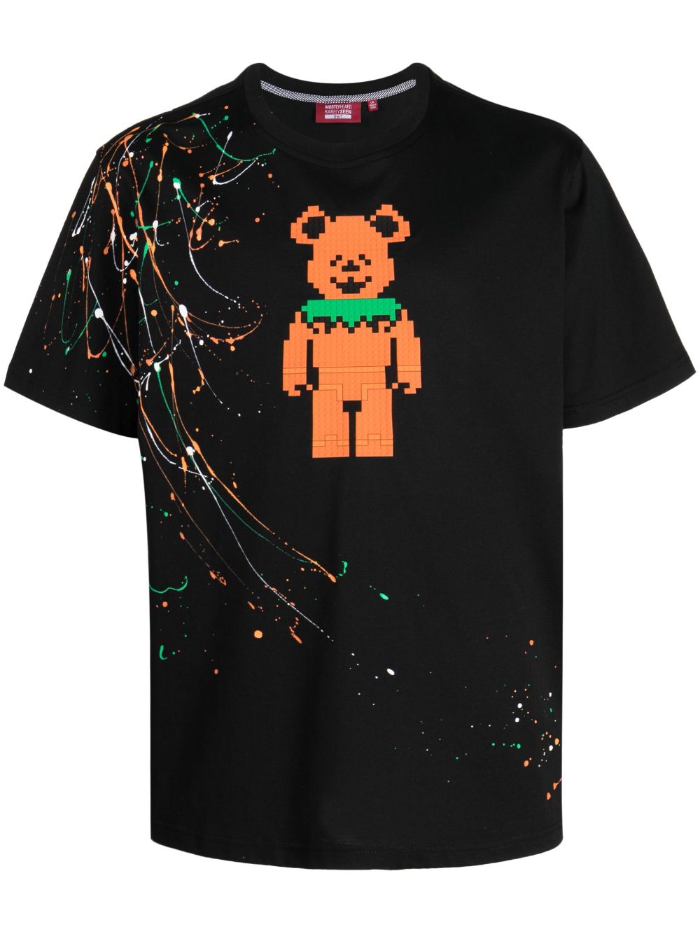 Mostly Heard Rarely Seen 8-Bit T-Shirt mit Pumpkin Bear-Print - Schwarz von Mostly Heard Rarely Seen 8-Bit