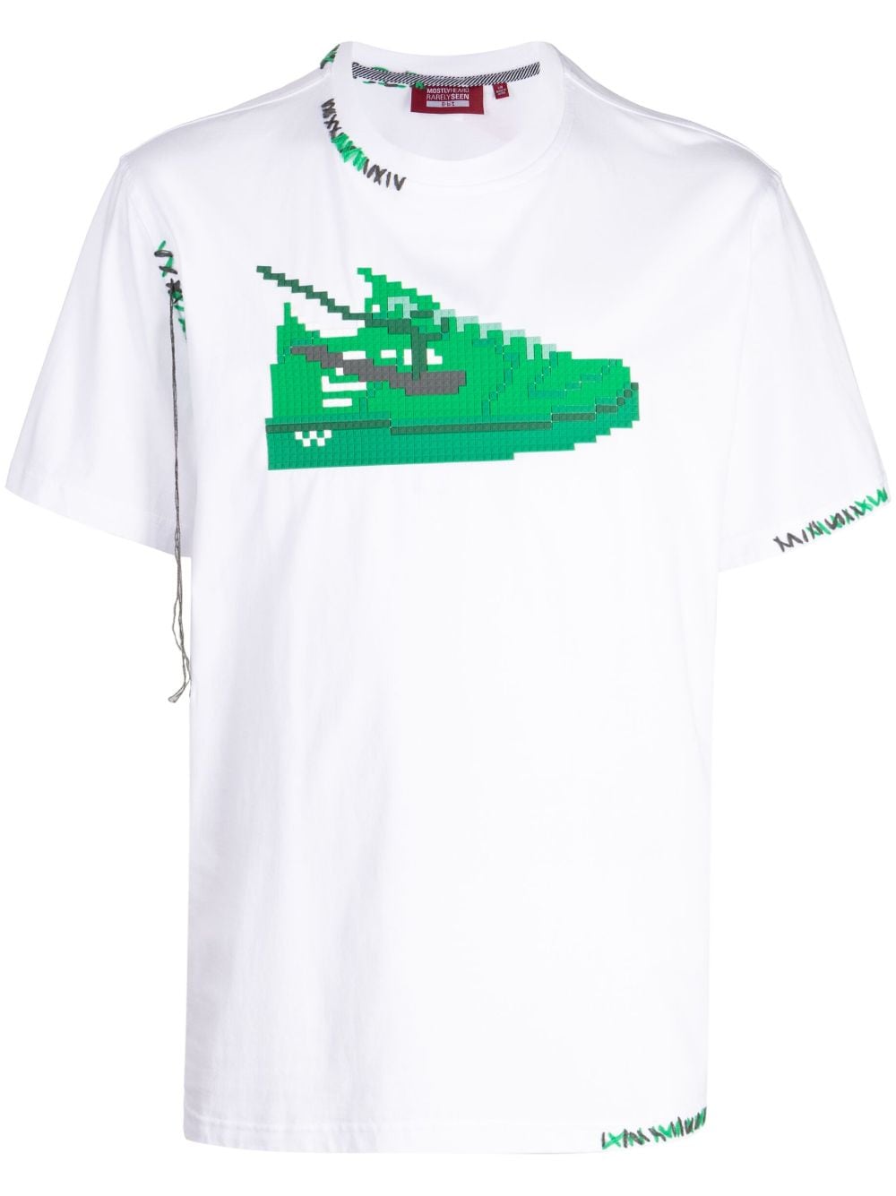 Mostly Heard Rarely Seen 8-Bit T-Shirt mit Sneaker-Print - Weiß von Mostly Heard Rarely Seen 8-Bit