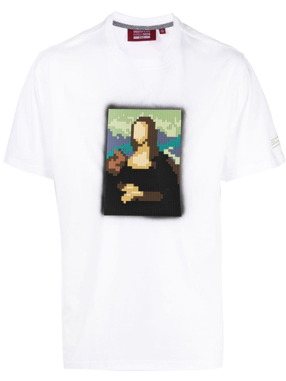 Mostly Heard Rarely Seen 8-Bit T-Shirt mit The Most Famous Lady-Print - Weiß von Mostly Heard Rarely Seen 8-Bit