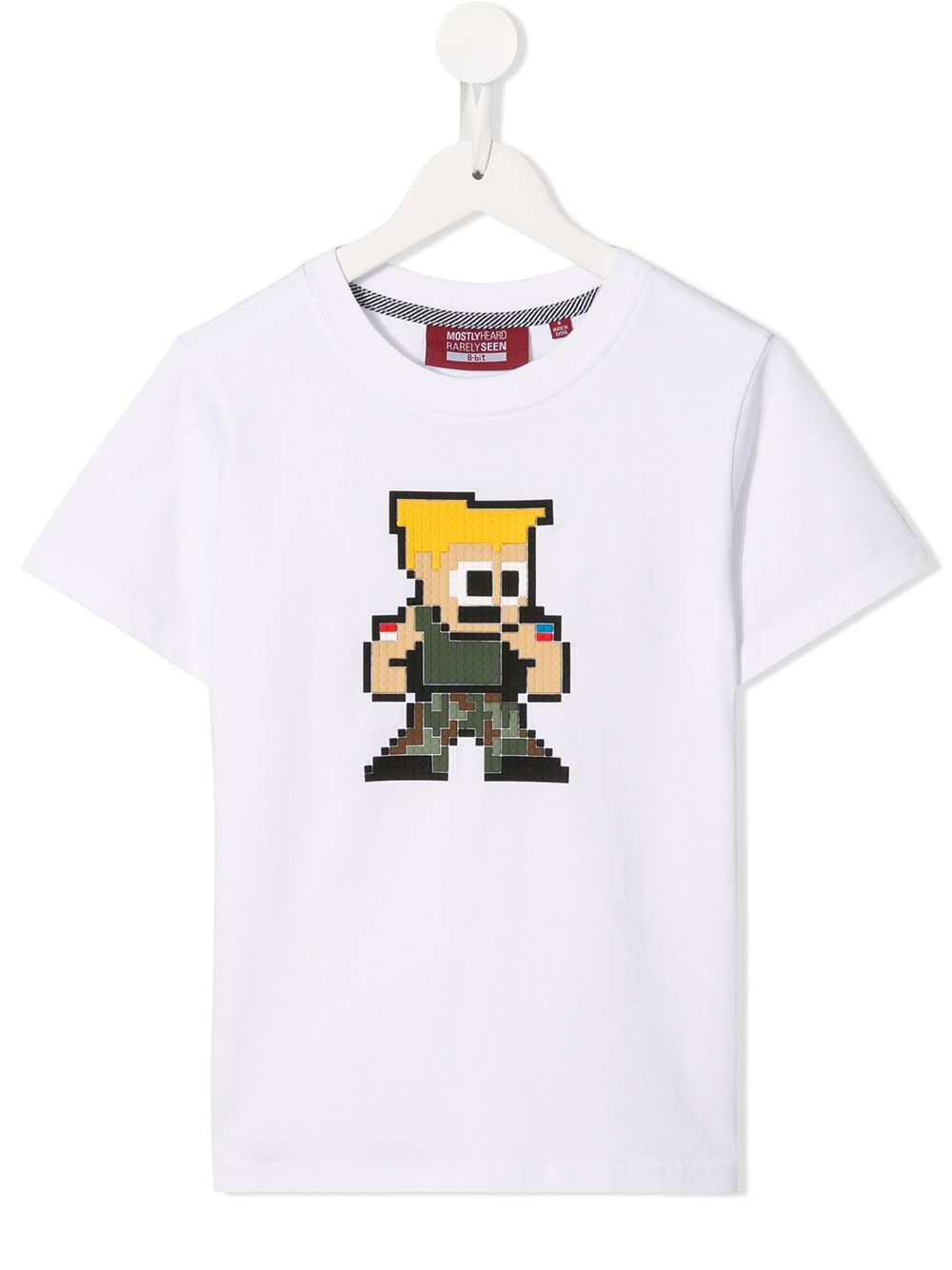 Mostly Heard Rarely Seen 8-Bit 'Tiny Combat' T-Shirt - Weiß von Mostly Heard Rarely Seen 8-Bit