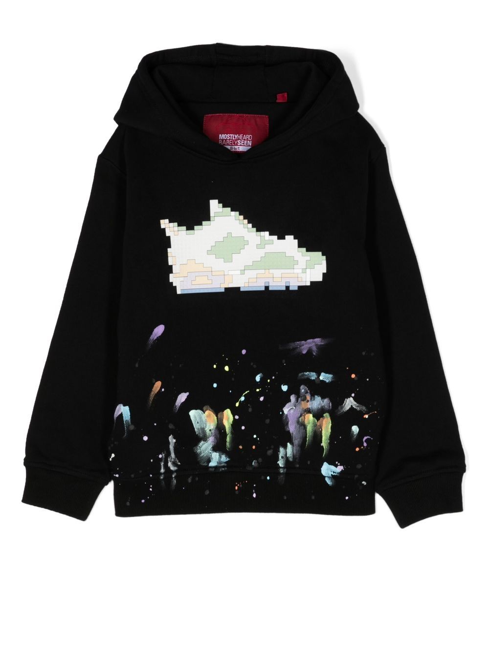 Mostly Heard Rarely Seen 8-Bit Hoodie mit Sneaker-Print - Schwarz von Mostly Heard Rarely Seen 8-Bit