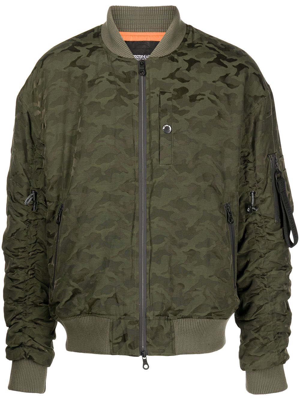 Mostly Heard Rarely Seen Bomberjacke mit Camouflage-Print - Grün von Mostly Heard Rarely Seen