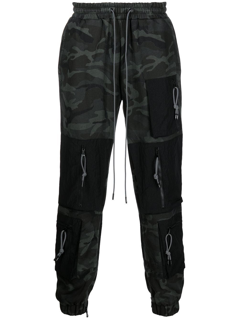 Mostly Heard Rarely Seen Jogginghose mit Camouflage-Print - Grau von Mostly Heard Rarely Seen