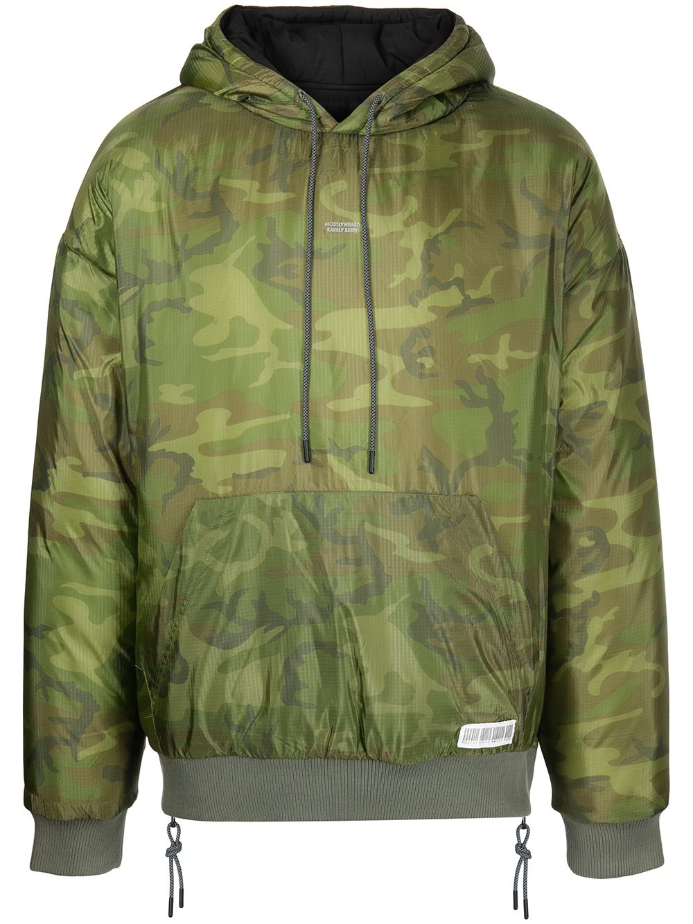 Mostly Heard Rarely Seen Kapuzenjacke mit Camouflage-Print - Grün von Mostly Heard Rarely Seen