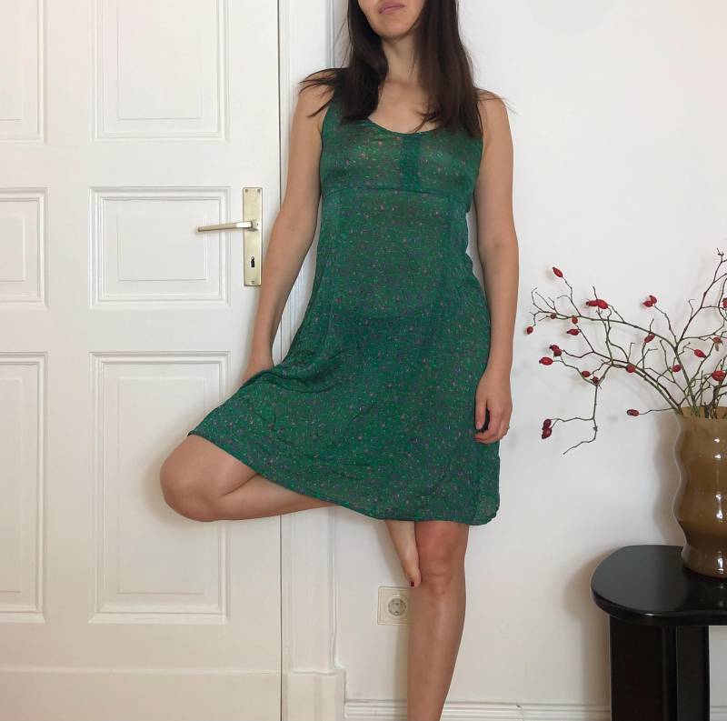 Vintage La Perla Kleid Sommerkleid Midikleid Gr.m von MothLabVintage