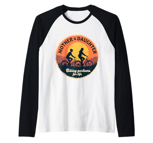 Mutter und Tochter fahren als Partner fürs Leben Bike Mama Mama Raglan Mutter und Tochter fahren als Partner fürs Leben Bike Mama Mama Raglan von Mother Daughter Biking Partners For Life Products