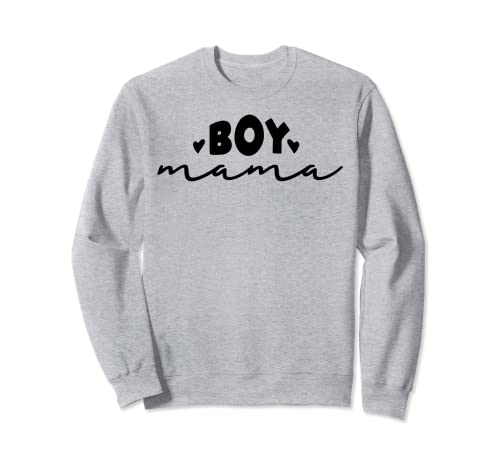 Mother's Day Boy Mama Boy Mom Sweatshirt von Mother Of Boy