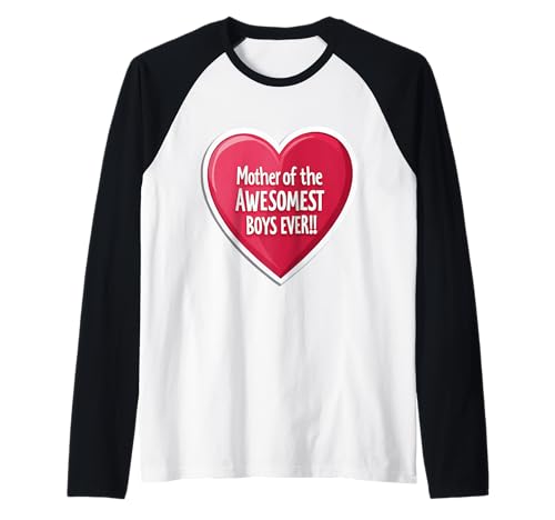 Mutter der tollsten Jungen aller Zeiten, Söhne, Muttertag, Mama, Mama Raglan Mutter der tollsten Jungen aller Zeiten, Söhne, Muttertag, Mama, Mama Raglan von Mother Of The Awesomest Boys Ever Sons Products