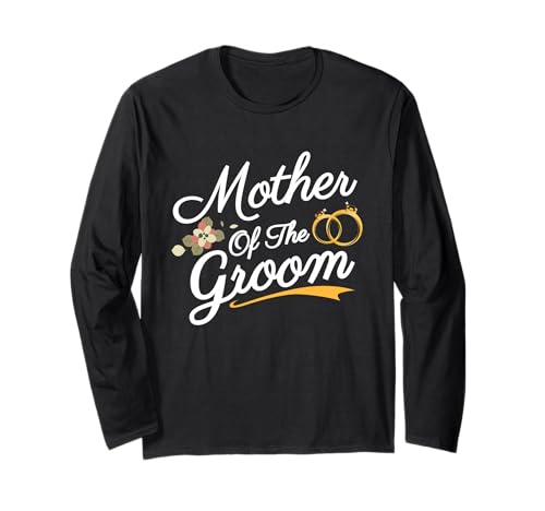 Mutter des Bräutigams Mama Geschenke für Hochzeit oder Junggesellenabschied Langarmshirt Mutter des Bräutigams Mama Geschenke für Hochzeit oder Junggesellenabschied Langarmshirt von Mother Of The Groom Funny Wedding Matching Gifts