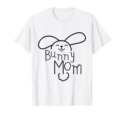 Bunny Mom Rabbit Mom Mother of Bunnies Damen Bunny T-Shirt von Mother of Bunnies Bunny Rabbit Gifts For Women