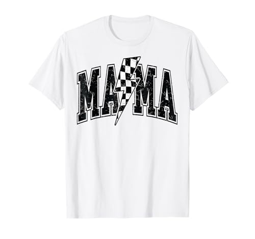 Checkered Mama Lightning Bolt Muttertag für Mama Mutter T-Shirt Checkered Mama Lightning Bolt Muttertag für Mama Mutter T-Shirt von Mother's Day For Mom Mother t -shir t