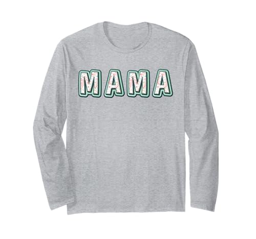 Floral Mama Blumendesign Mama Süß Muttertag Langarmshirt von Mother's Day Gift Apparel For Mom