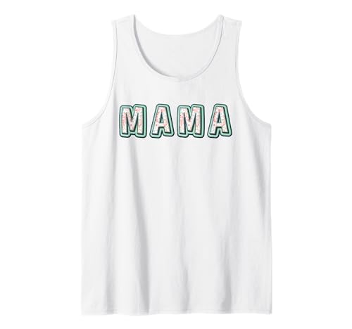Floral Mama Blumendesign Mama Süß Muttertag Tank Top von Mother's Day Gift Apparel For Mom