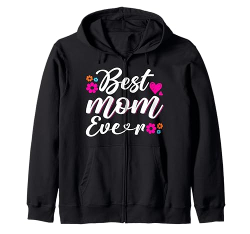 Beste Mutter Aller Zeiten Blumen Mama Life Mutterschaft Elternteil Mutter Kapuzenjacke Beste Mutter Aller Zeiten Blumen Mama Life Mutterschaft Elternteil Mutter Kapuzenjacke von Mother's Day Gifts For Women With Mom Graphic