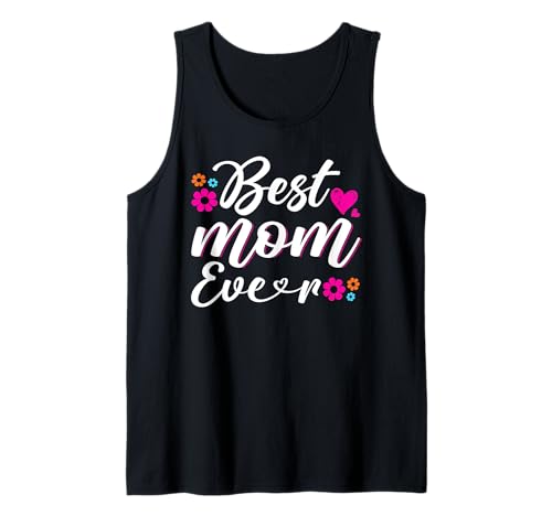 Beste Mutter Aller Zeiten Blumen Mama Life Mutterschaft Elternteil Mutter Tank Top von Mother's Day Gifts For Women With Mom Graphic