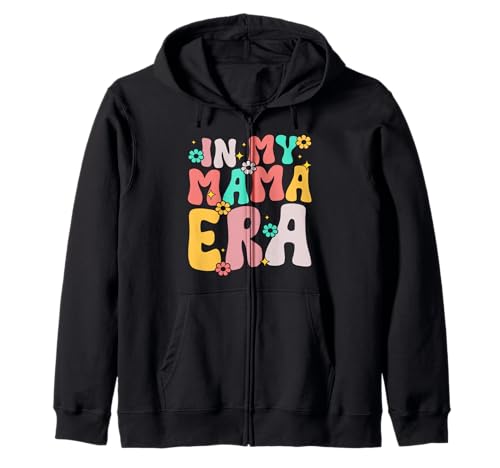 In meiner Mama-Ära: Groovige Mutterschaft, Familie, Eltern, Mutter, Leben Kapuzenjacke von Mother's Day Gifts For Women With Mom Graphic