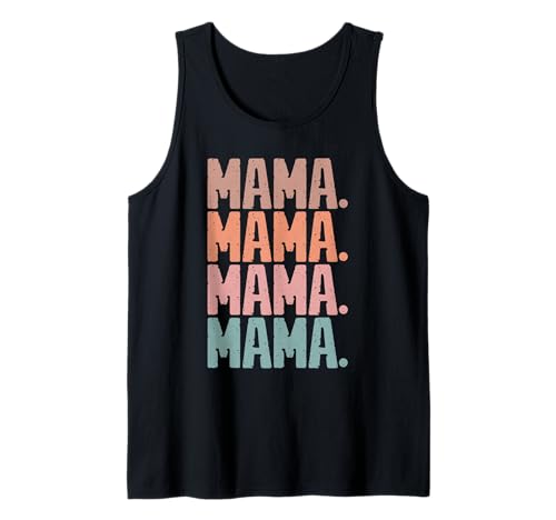 Mama Retro Mama Leben Mutterschaft Eltern Familie Frauen Ehefrauen Tank Top Mama Retro Mama Leben Mutterschaft Eltern Familie Frauen Ehefrauen Tank Top von Mother's Day Gifts For Women With Mom Graphic