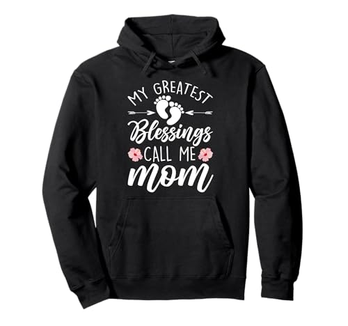 Mein größter Segen Nenn Mich Mama Life Muttertag Elternteil Pullover Hoodie Mein größter Segen Nenn Mich Mama Life Muttertag Elternteil Pullover Hoodie von Mother's Day Gifts For Women With Mom Graphic