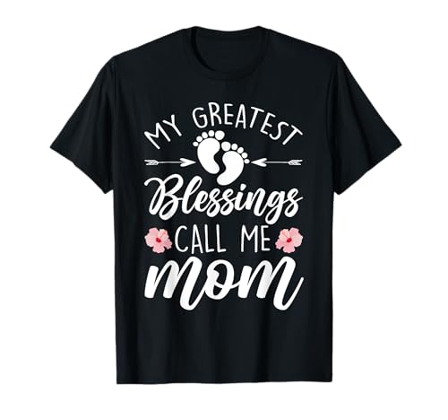 Mein größter Segen Nenn Mich Mama Life Muttertag Elternteil T-Shirt Mein größter Segen Nenn Mich Mama Life Muttertag Elternteil T-Shirt von Mother's Day Gifts For Women With Mom Graphic