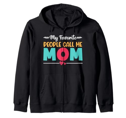 Meine Lieblingsleute nennen Mich Mama Mutter Eltern Muttertag Kapuzenjacke Meine Lieblingsleute nennen Mich Mama Mutter Eltern Muttertag Kapuzenjacke von Mother's Day Gifts For Women With Mom Graphic