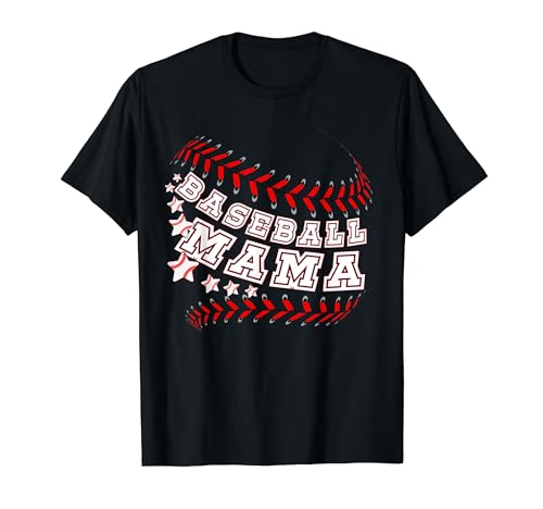 I Only Raise Ballers Lustige Baseballspielerin Mama T-Shirt von Mother's Day Present Idea