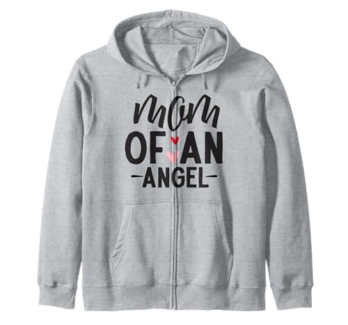 Mom of an Angel - Damen Frau Muttertag Kapuzenjacke von Mother's Day ideas for the whole family