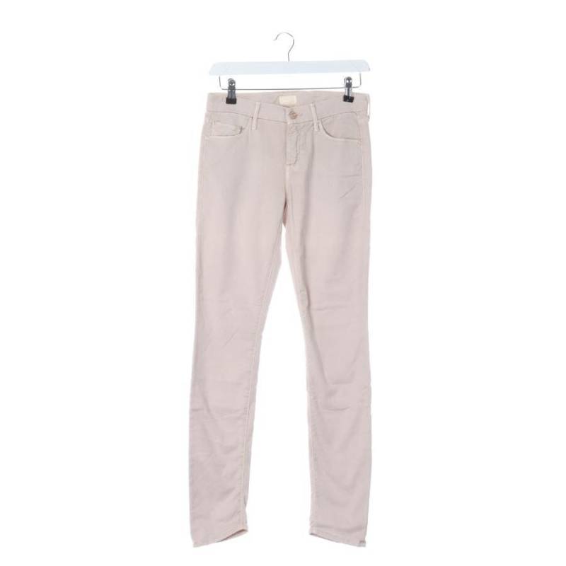 Mother Jeans Skinny W26 Beige von Mother