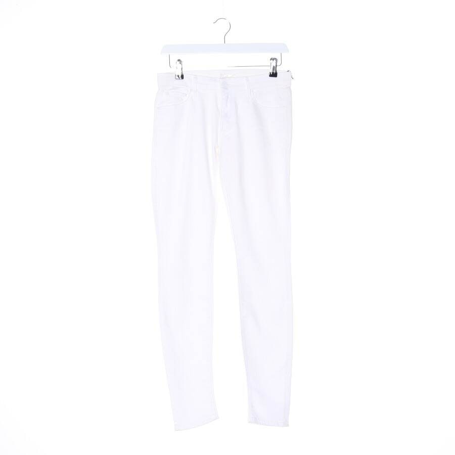 Mother Jeans Slim Fit W26 Weiß von Mother