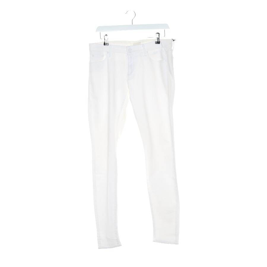 Mother Jeans Slim Fit W31 Weiß von Mother