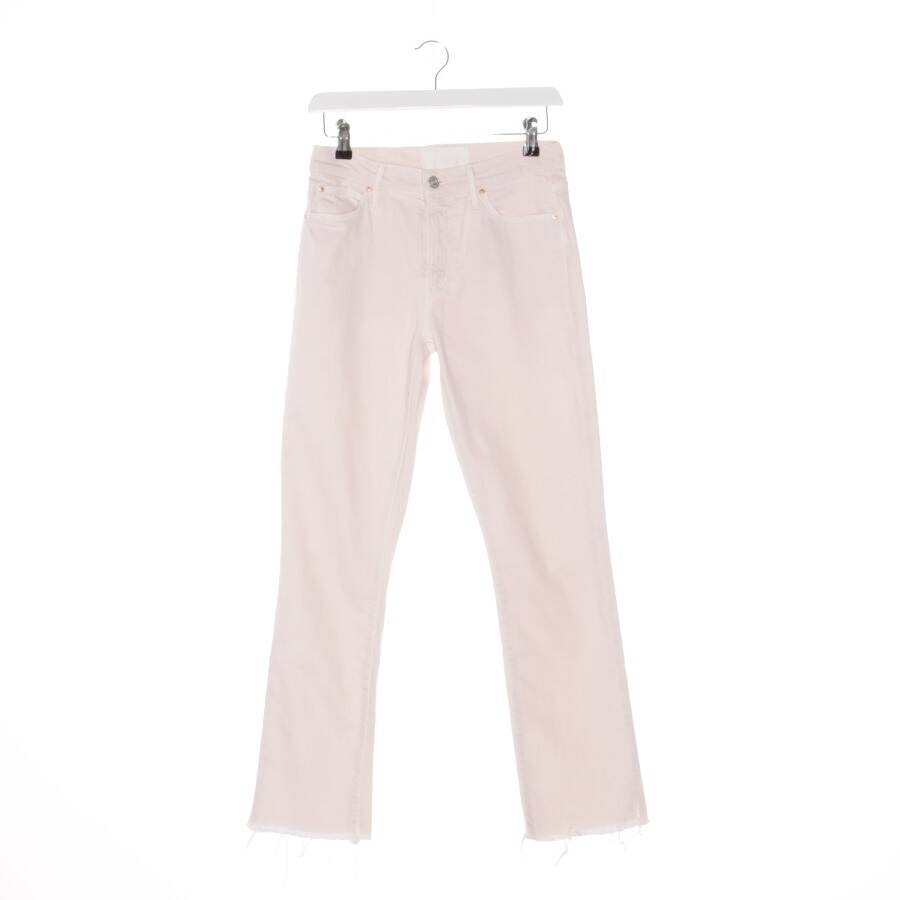 Mother Jeans Straight Fit W26 Nude von Mother