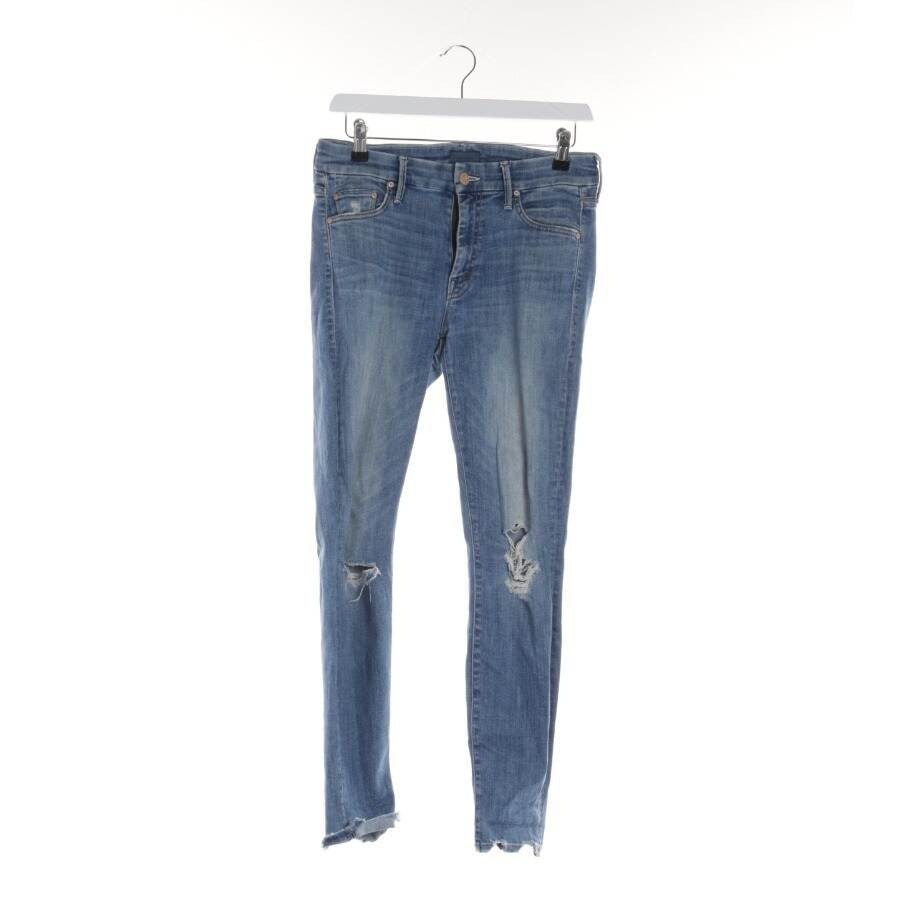 Mother Jeans Straight Fit W27 Blau von Mother