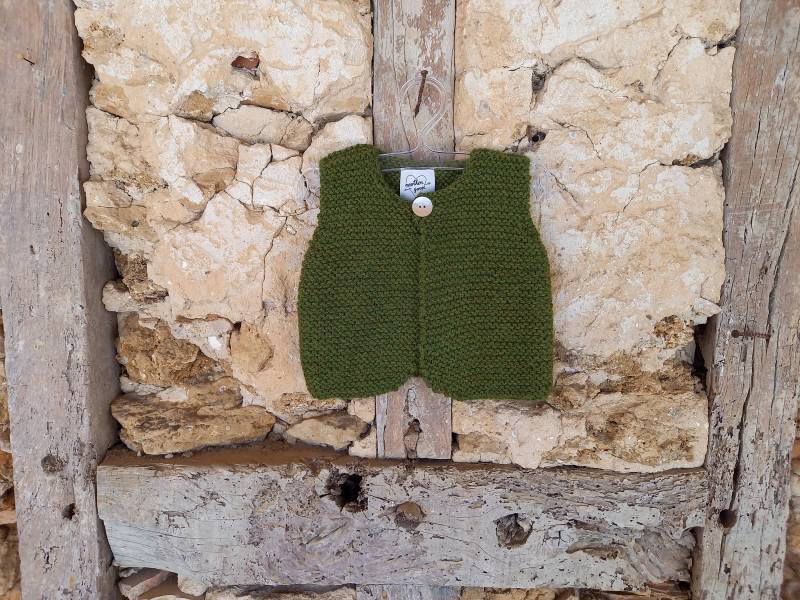 Schäferweste „Apoutsiak" Aus Wolle Und Alpaka von MotherGooseFR